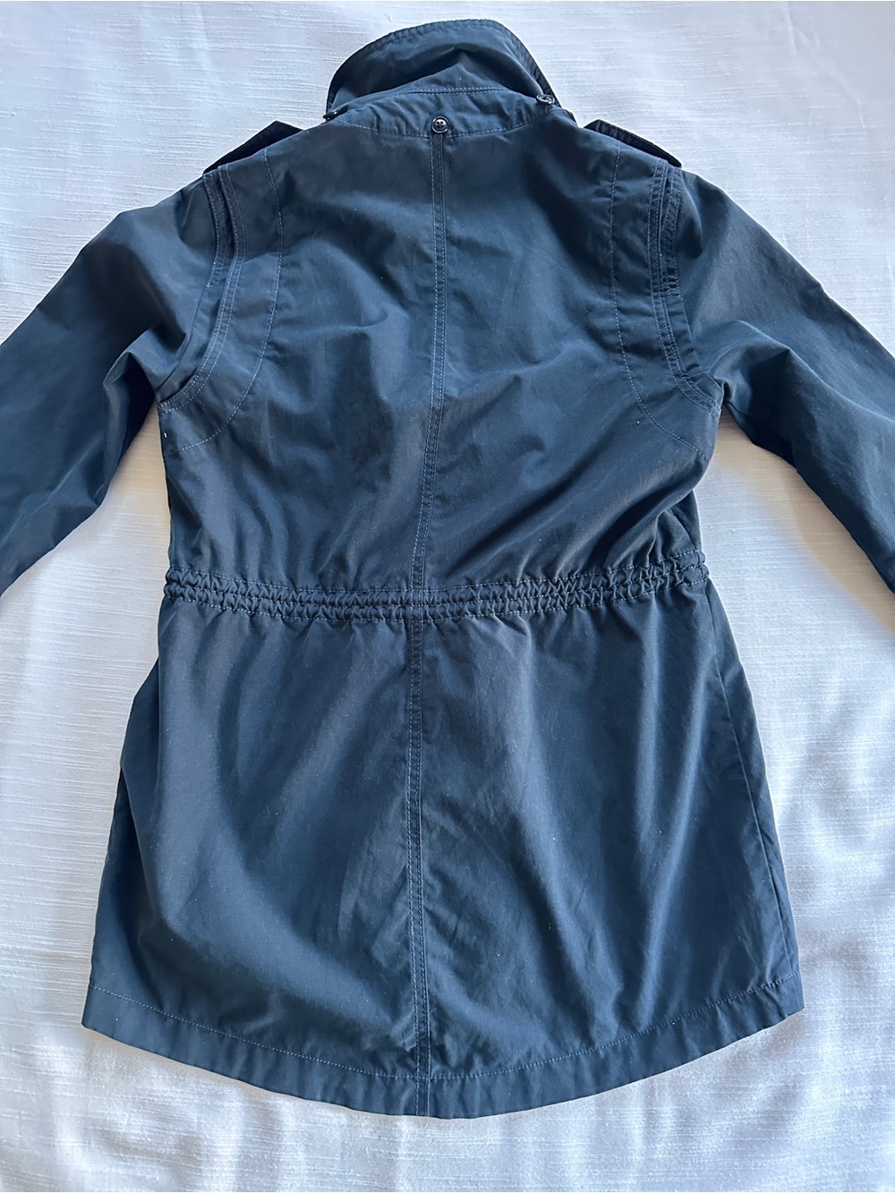 Abercrombie & Fitch Navy Blue Utility Anorak Parka Jacket | S - Picture 5 of 12
